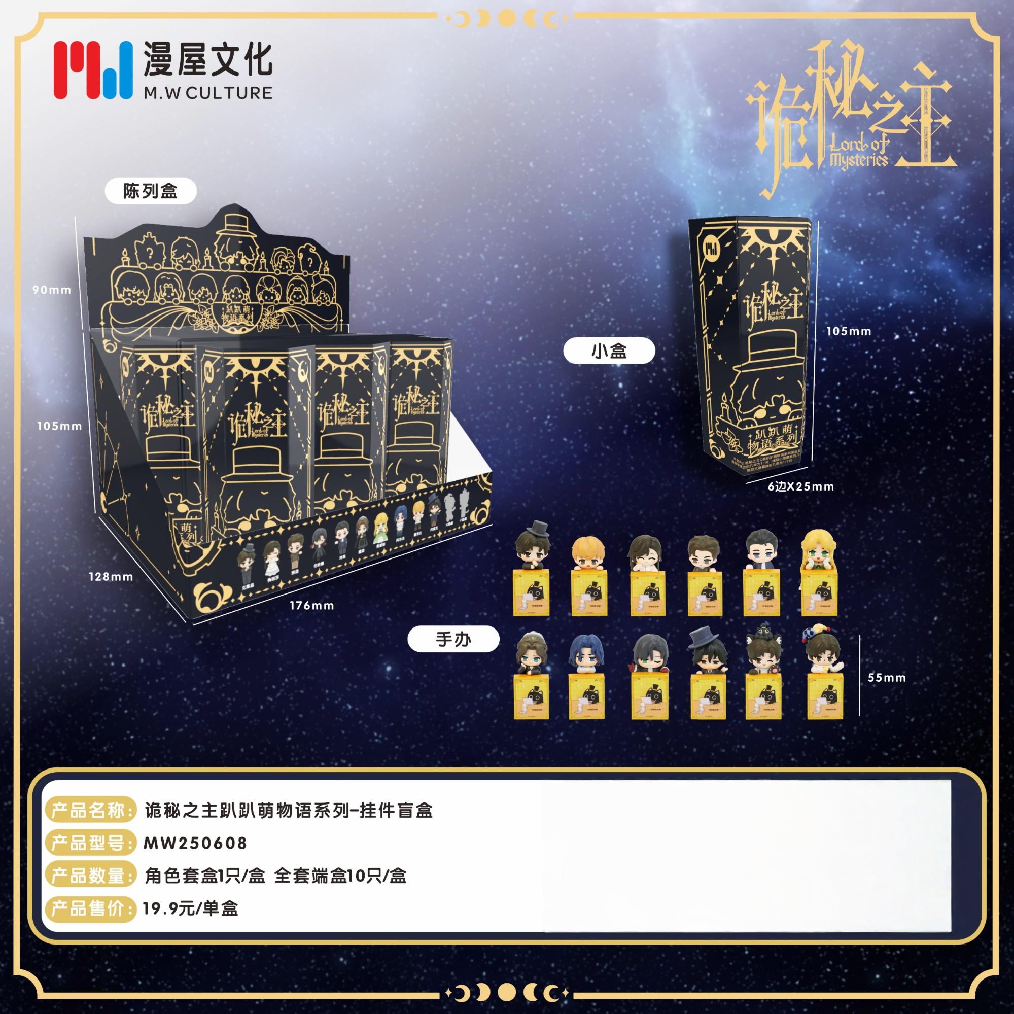 诡秘之主Q版趴趴系列盲盒